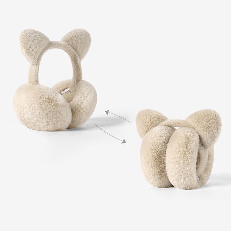 Cute Cat Ear Plush Earmuffs
