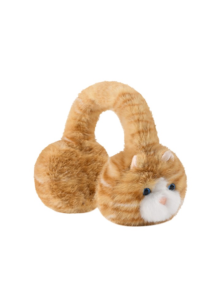 Cute Cat Plush Earmuffs