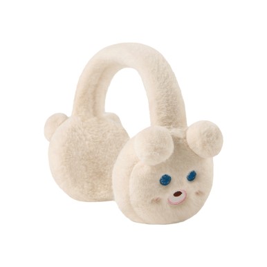 Cute Bear Plush Earmuffs for Women