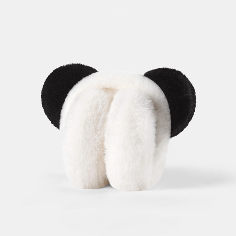 Cute Panda Ear Plush Earmuffs