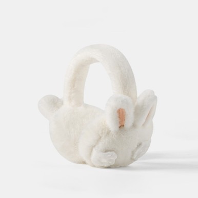Bunny Ear Shaped Plush Earmuffs