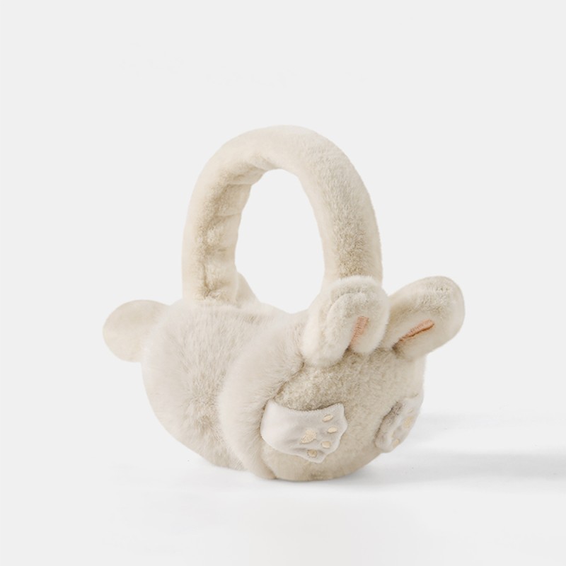 Bunny Ear Shaped Plush Earmuffs