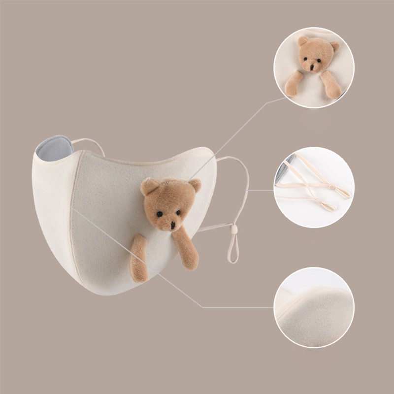 Cute Bear Warm Face Mask