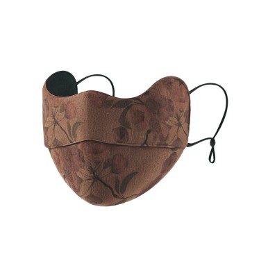 Floral Pattern Warm Women's Face Mask
