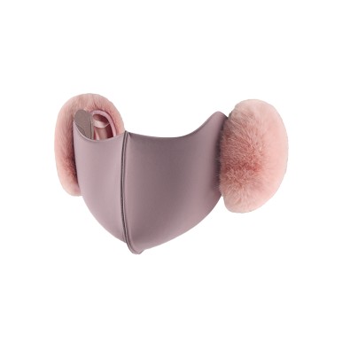 2-in-1 Fleece Lined Women's Face Mask