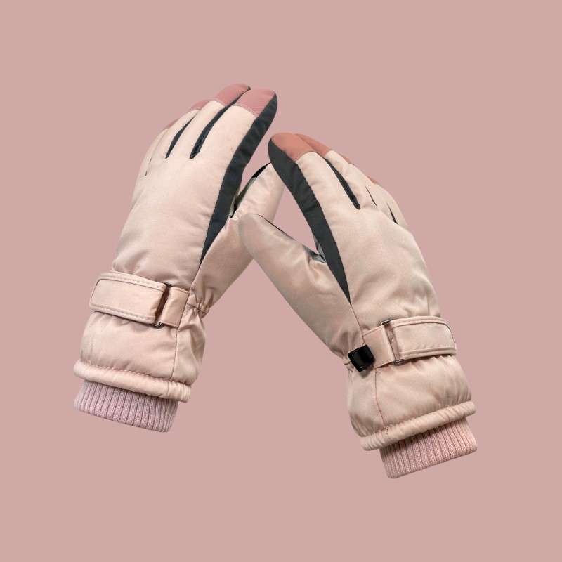 Outdoor Fleece Lined Ski Gloves