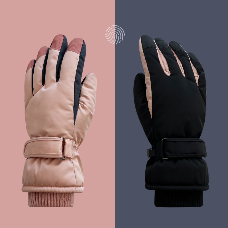 Outdoor Fleece Lined Ski Gloves