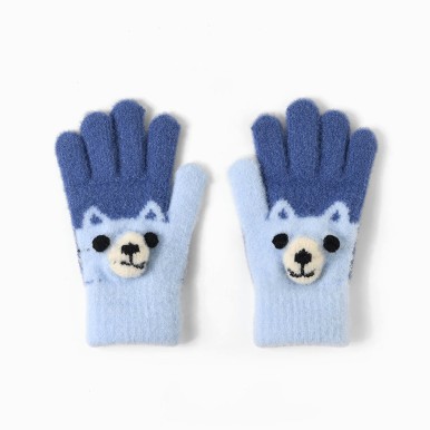 Cute Bear Winter Gloves