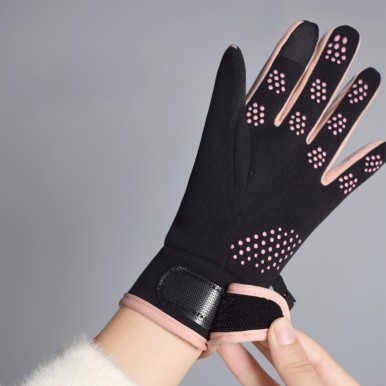 Fleece lined Touchscreen Cycling Gloves