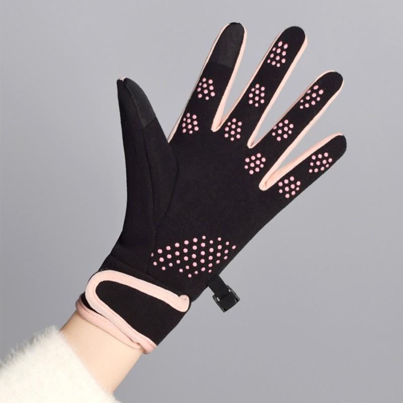 Fleece lined Touchscreen Cycling Gloves