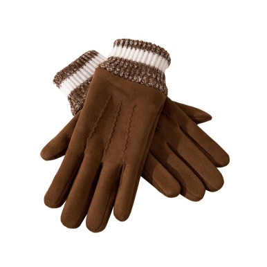 Non slip Elastic Fleece lined Gloves