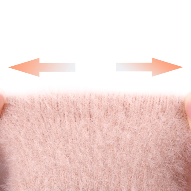 Pink Knitted Warm Gloves