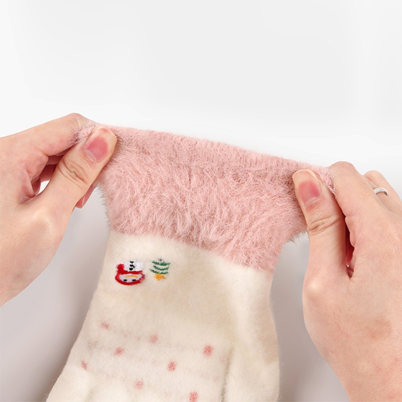 Cute Snowman Warm Gloves