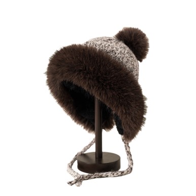 Plush Thick Knitted Hat