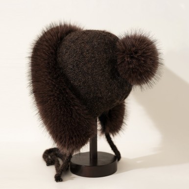 Plush Thick Knitted Hat