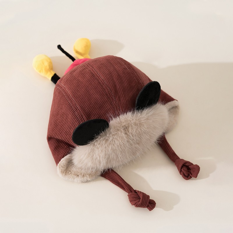 Cute 3D Mickey Mouse Earflap Hat