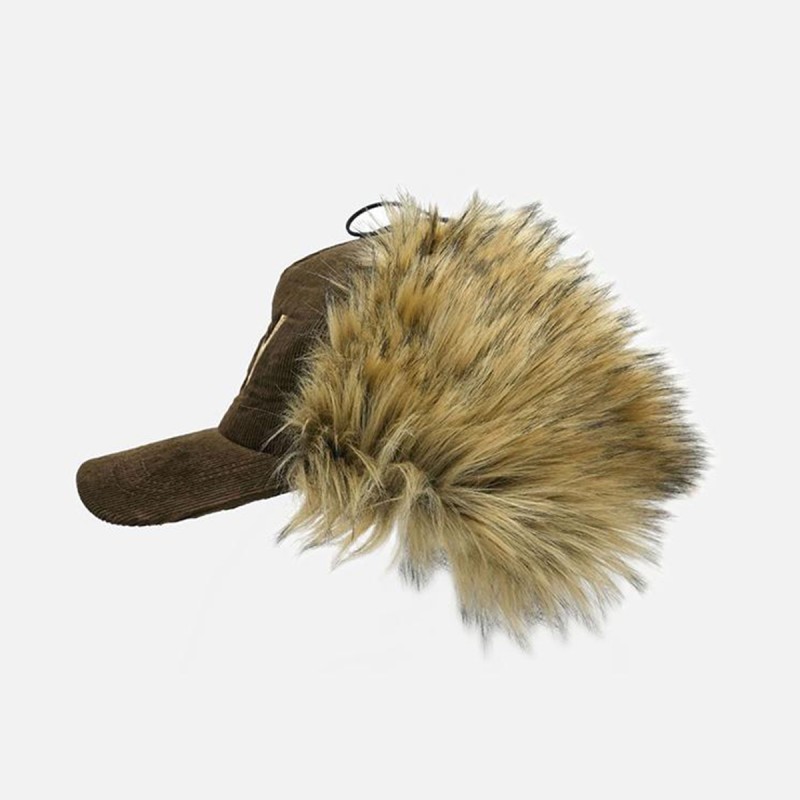 Plush Earflared Baseball Cap