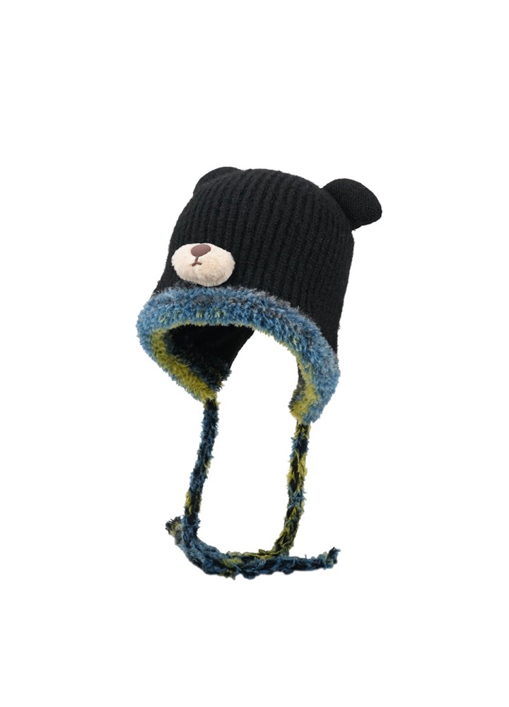 Cute Bear Knitted Hat