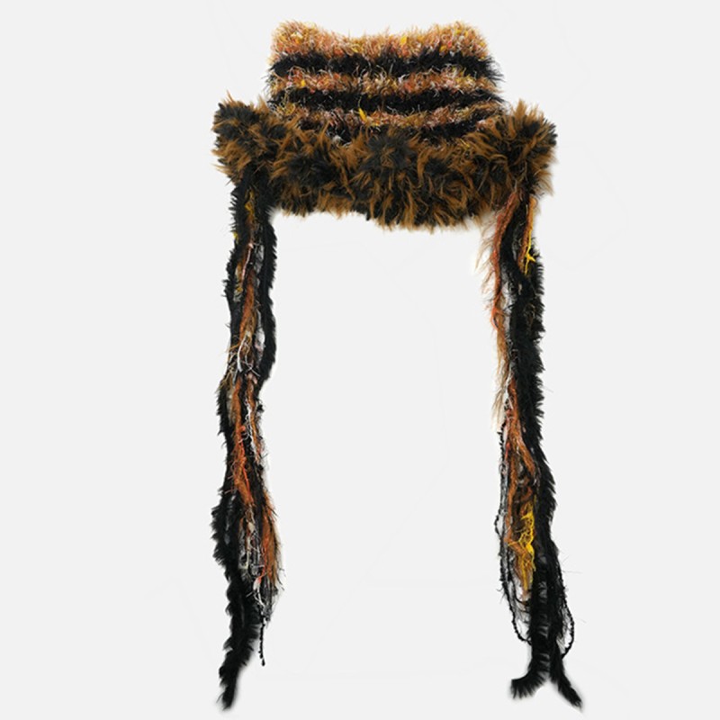 Cute Cat Ear Mixed Color Beanie