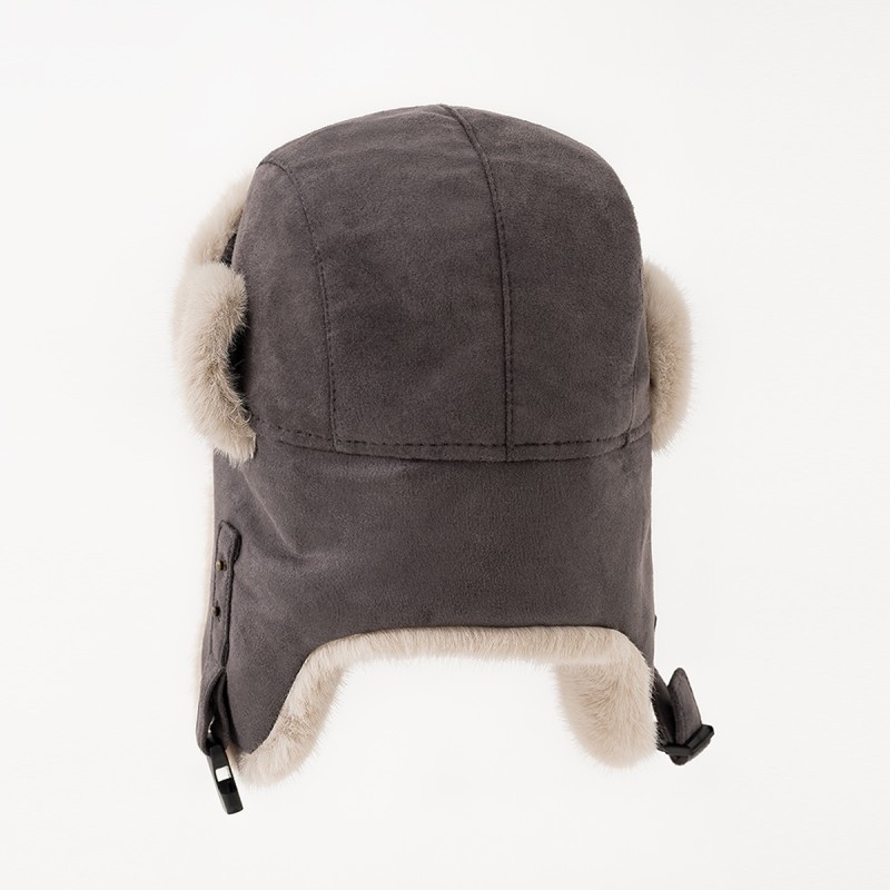 Warm Suede Earflap Hat Warm Suede Earflap Hat
