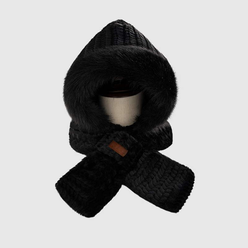 Men's Solid Color Hat and Scarf Combo Men's Solid Color Hat and Scarf Combo