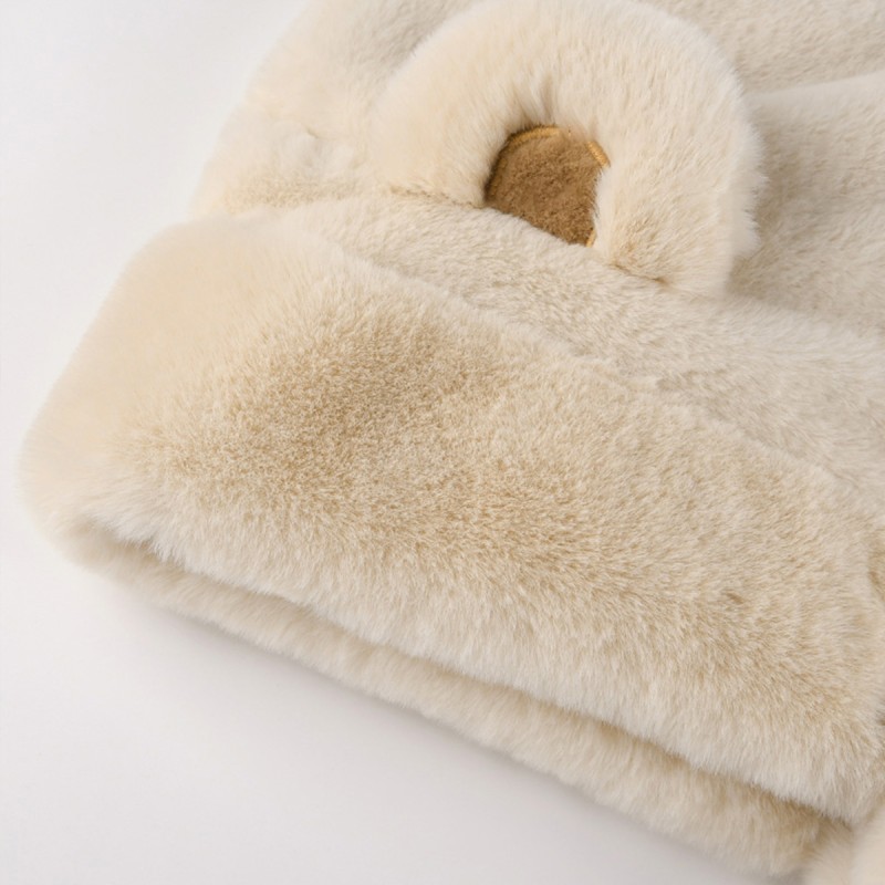 Men's Plush Hat and Scarf Combo