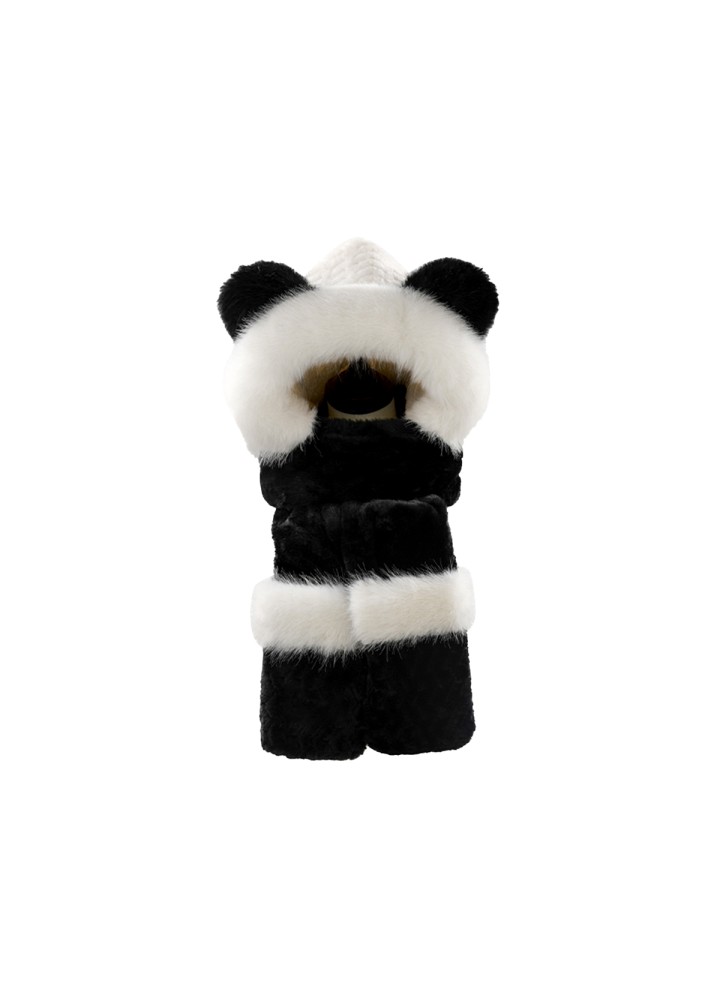 Thickened Warm Men's Hat and Scarf Set