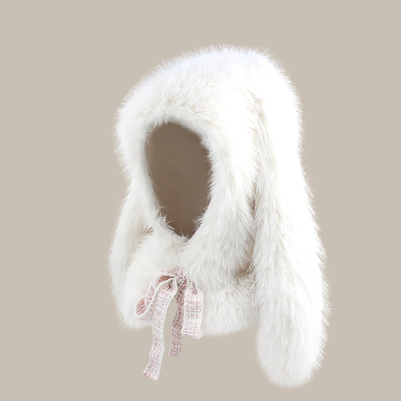 Rabbit Ear Hooded Scarf Combo