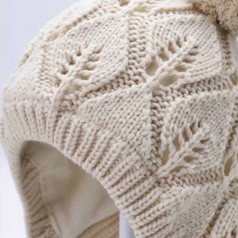 Pom pom Hat and Scarf Combo