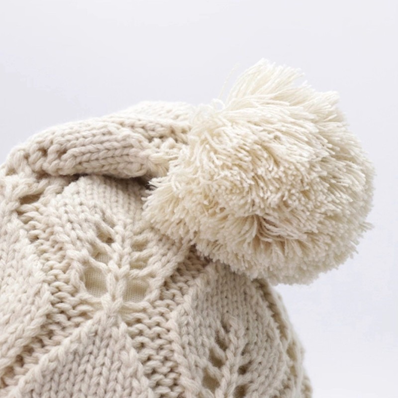 Pom pom Hat and Scarf Combo