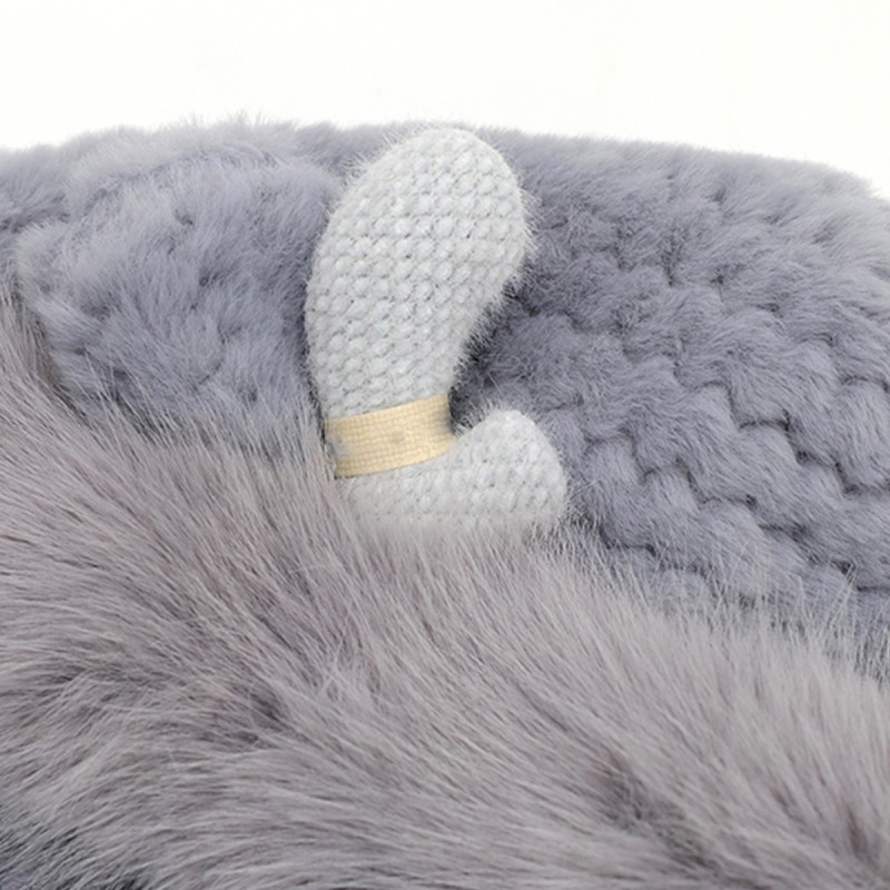 Cute Reindeer Antler Hat and Scarf Combination