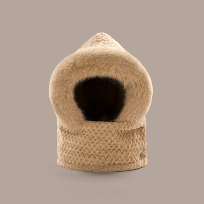 Cycling Plush Hat and Scarf Combo