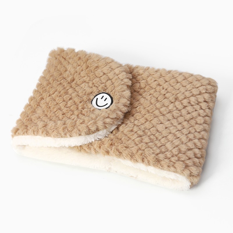 Thickened Faux Rabbit Fleece Women's Neck Warmer