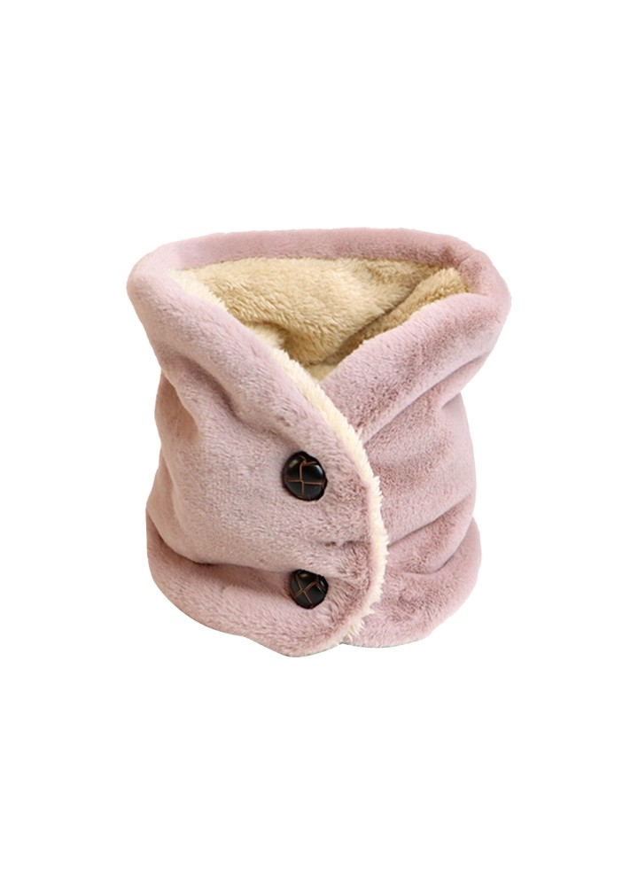 Solid Color Faux Rabbit Fur Warm Neck Wrap
