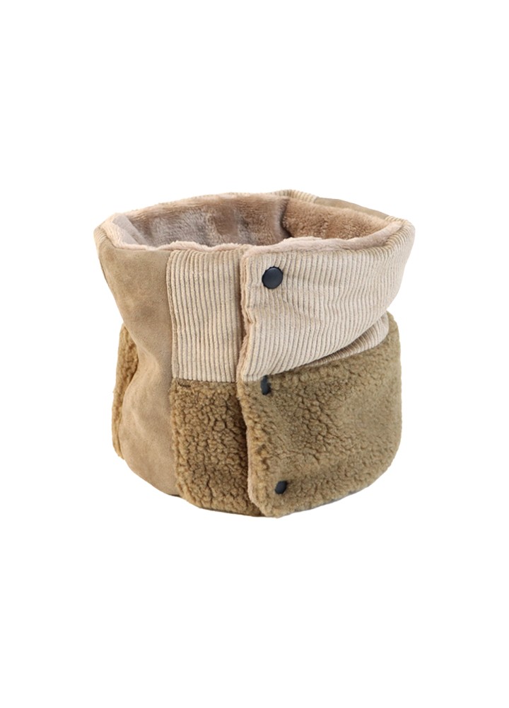 Stylish Winter Fleece Lined Neck Warmer