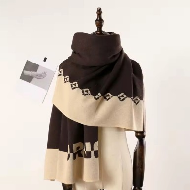 Wool Blend Warm Scarf
