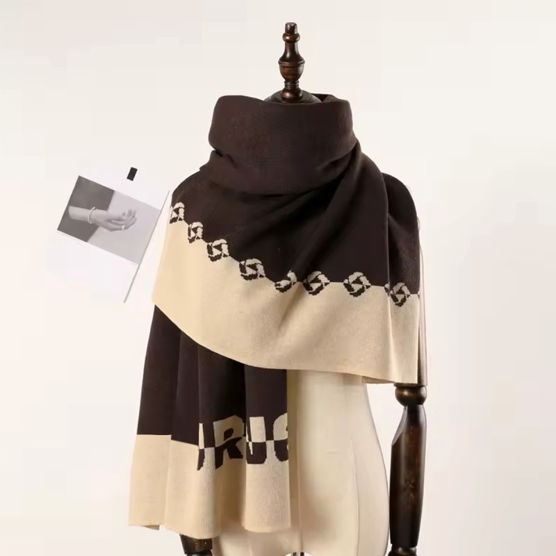 Wool Blend Warm Scarf