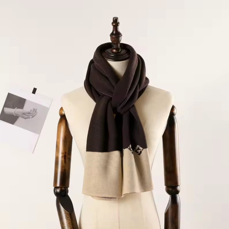 Wool Blend Warm Scarf