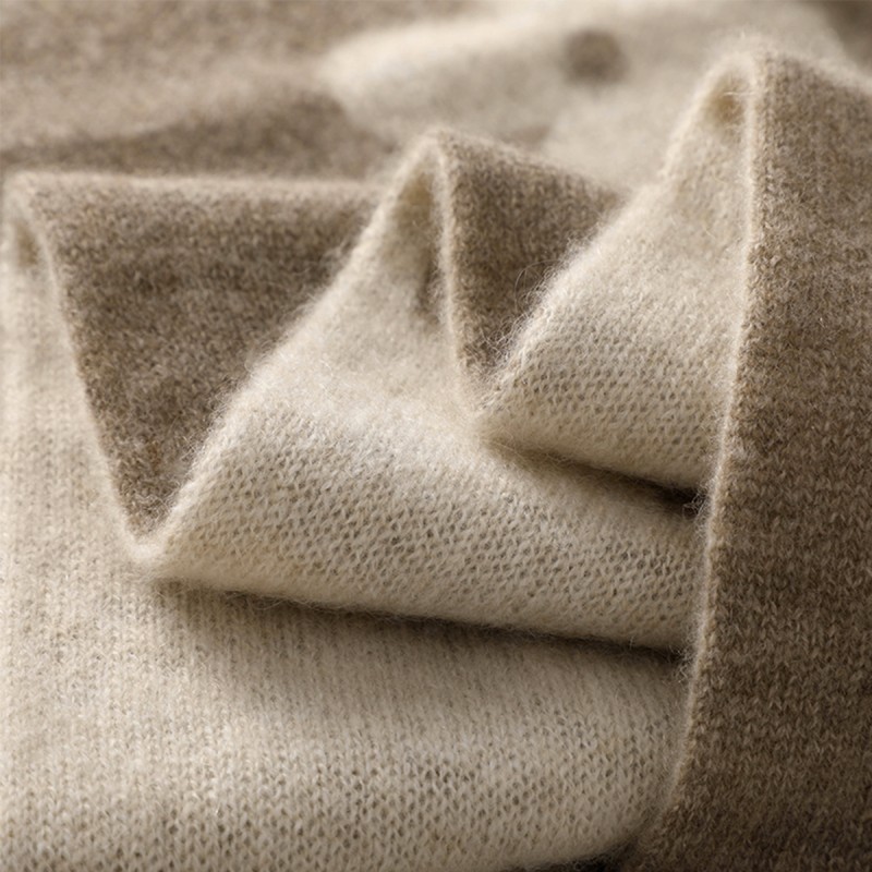 Double Sided Jacquard Knit Scarf Double Sided Jacquard Knit Scarf