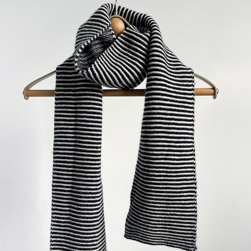 Classic Striped Scarf