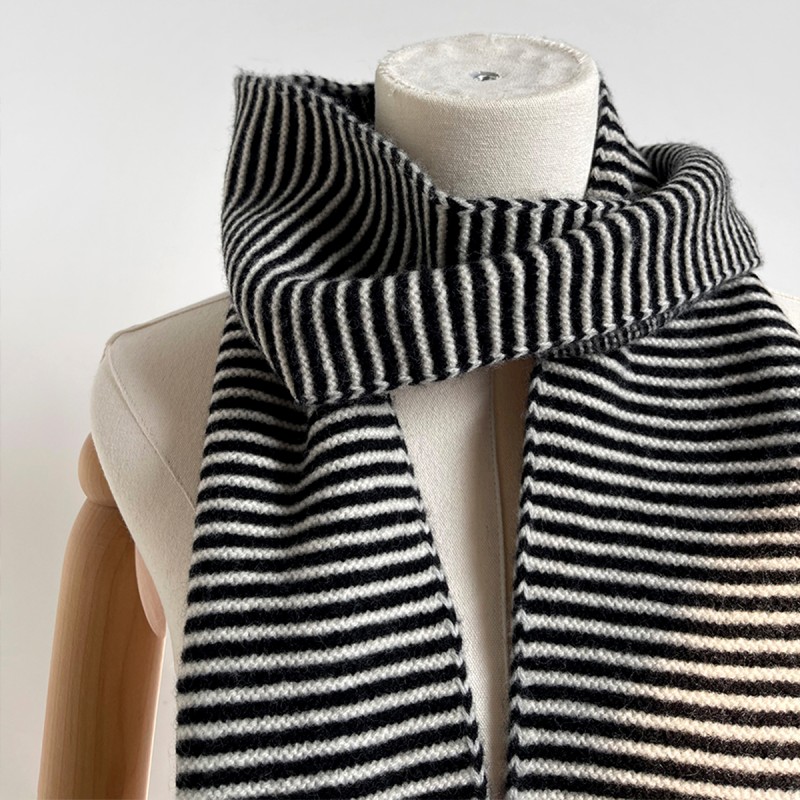 Classic Striped Scarf