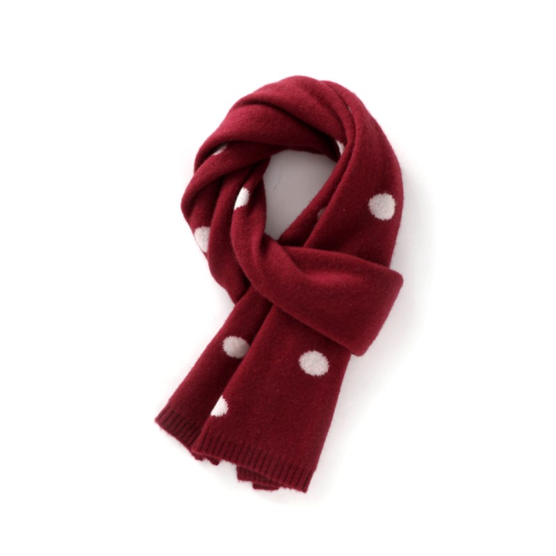 Cashmere Polka Dot Scarf
