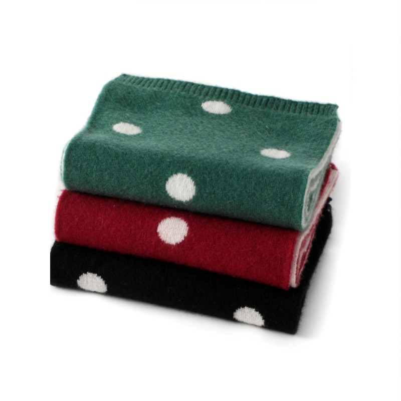 Cashmere Polka Dot Scarf