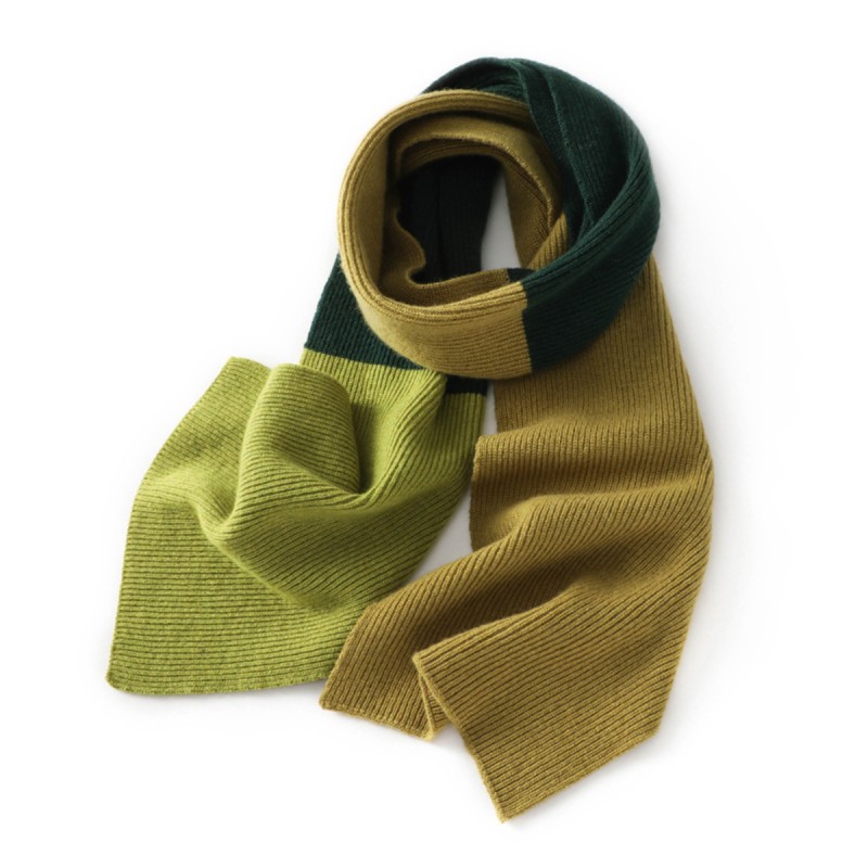 Green Cashmere Scarf