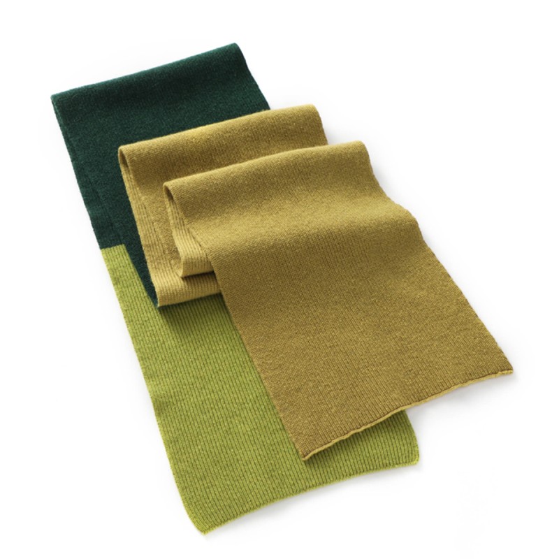 Green Cashmere Scarf