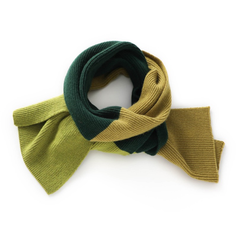 Green Cashmere Scarf