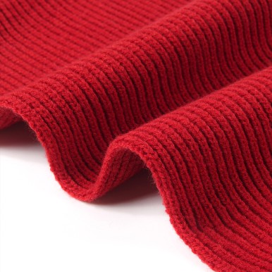 Red Knitted Scarf