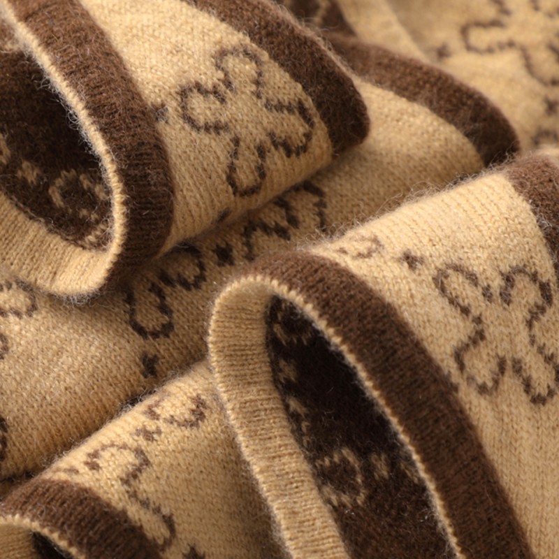 Double Sided Jacquard Shawl