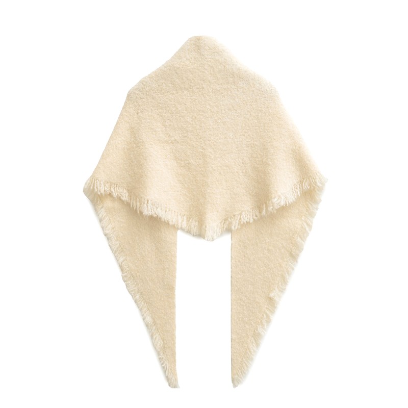 Vintage Tassel Knit Shawl