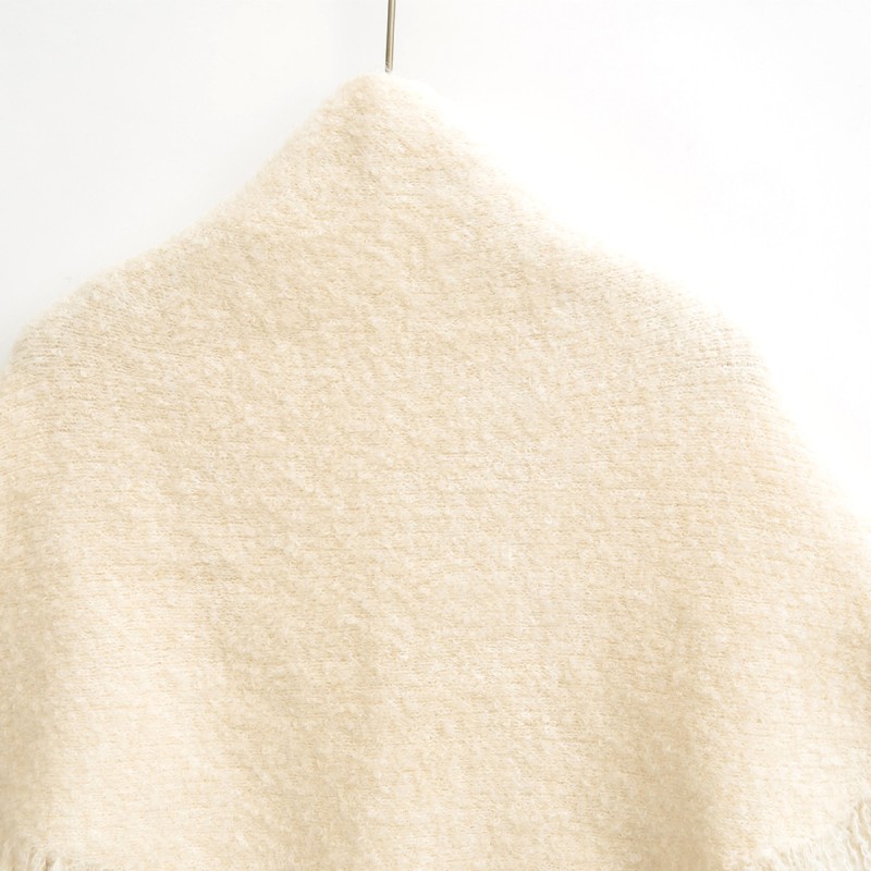 Vintage Tassel Knit Shawl